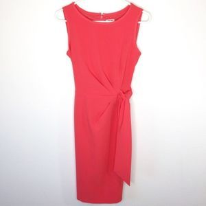 Anne Klein Womens Orange Coral Career Dress Size 4